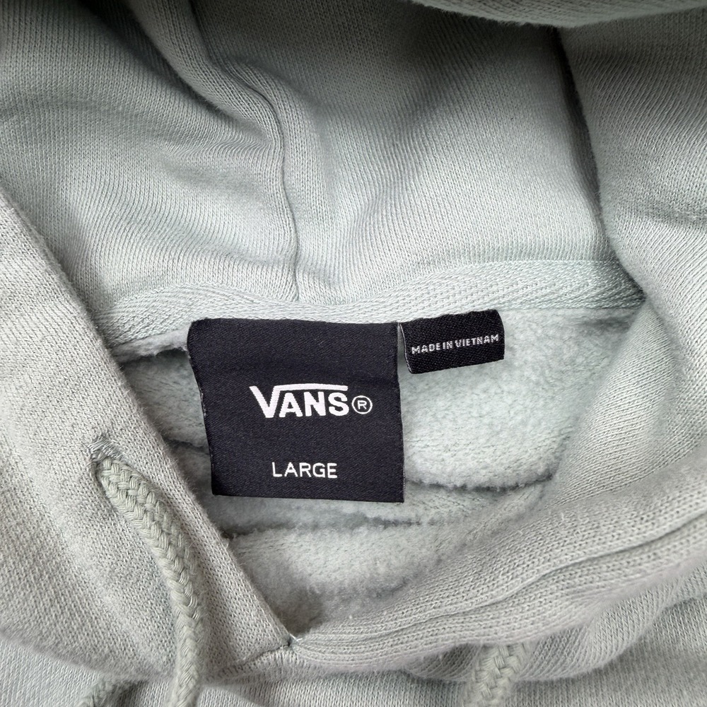 Vans sage green Cropped Hoodie women's - Picture 2 of 10